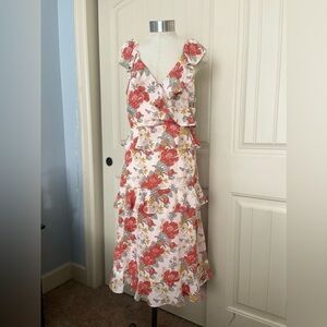 Lulus Fleur Evermore Floral Dress‎